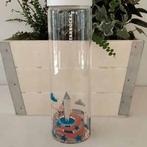 Starbucks Washington DC You Are Here Glass Water Bottle